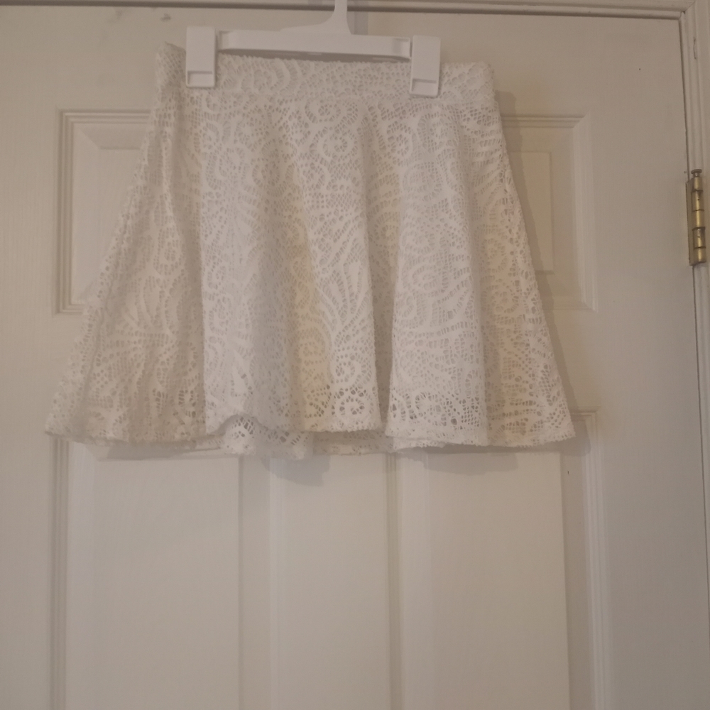 Lace Looking Skater Girl Skirt